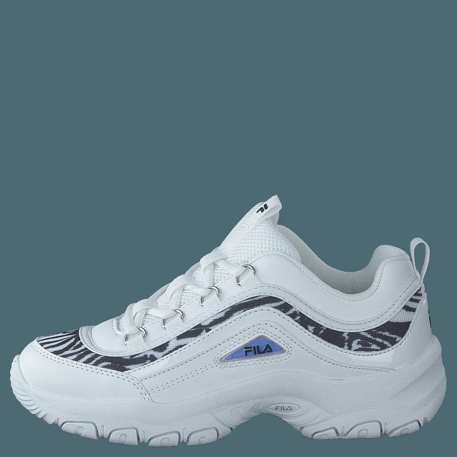 Strada A Low Kids 13036 - White-black