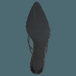Strappy Pointy Sandals Snake