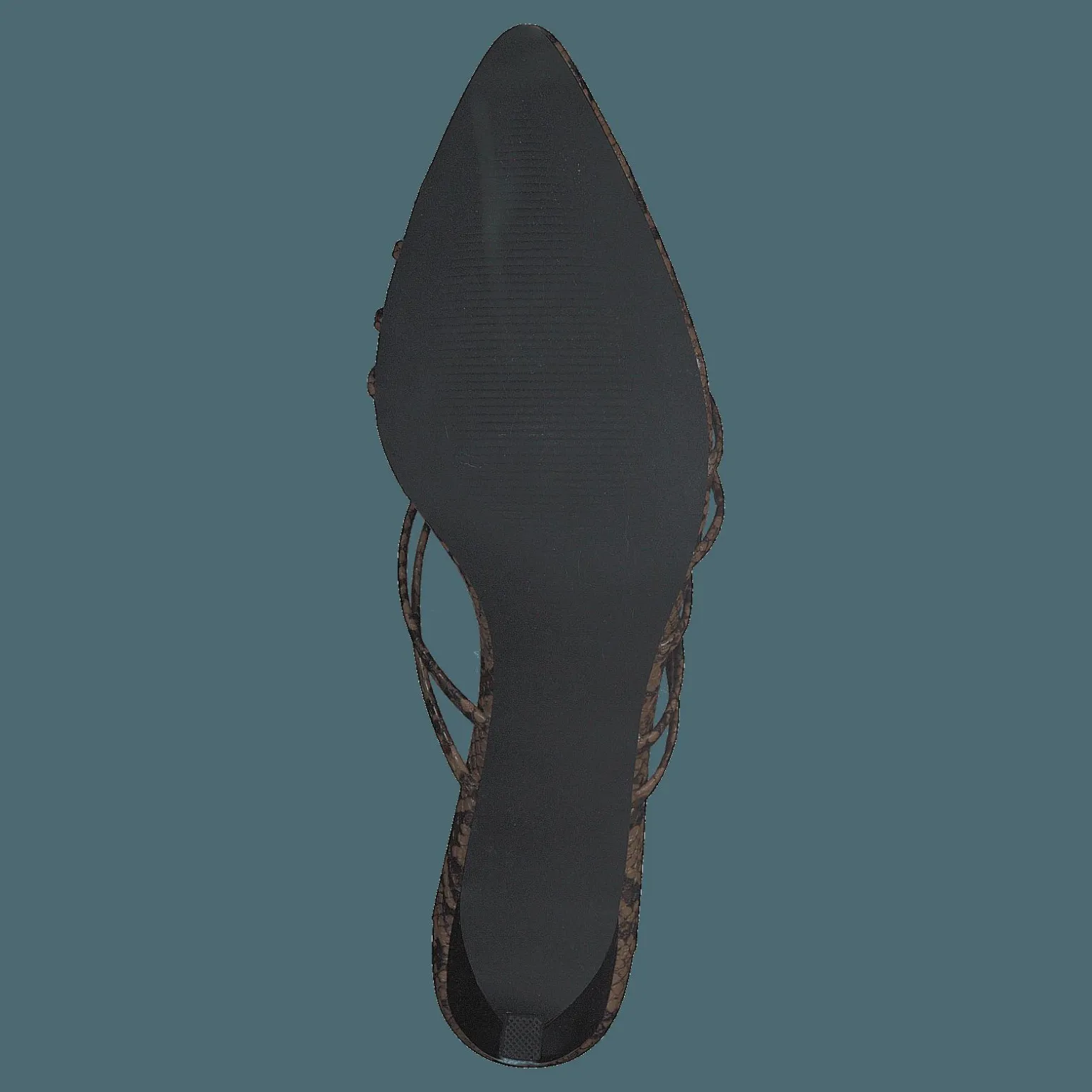Strappy Pointy Sandals Snake