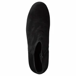 Suede V-cut Boot Jas18 Black