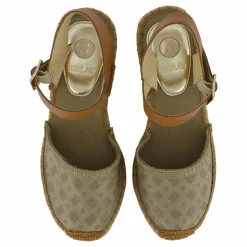 Susan Lycra Print Beige