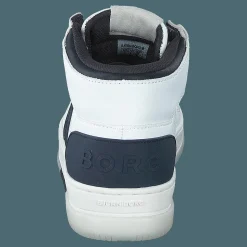 T2300 Mid Ctr M White-navy