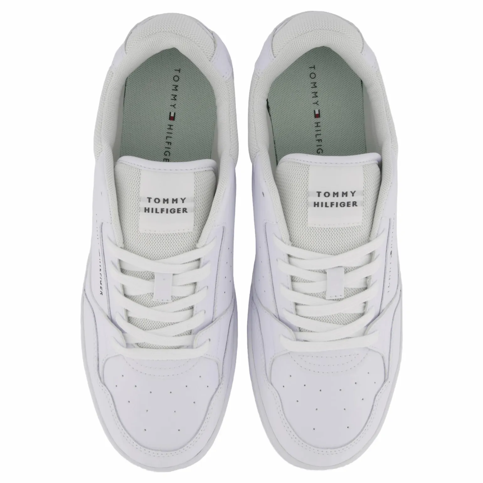 Th Basket Core Leather Ess White