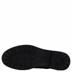 Th Logo Leather Long Boot Black