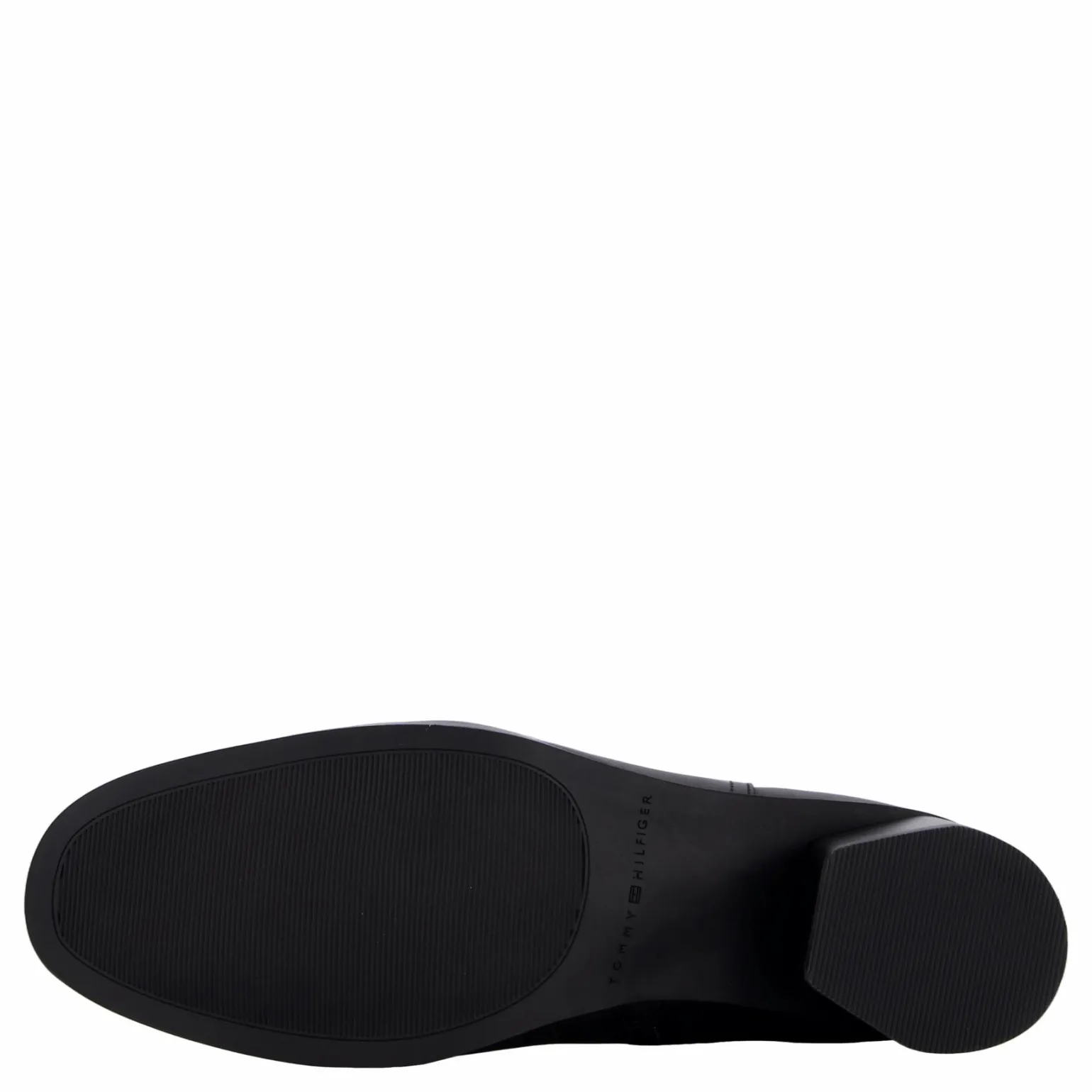 Th Logo Mid Heel Bootie Black