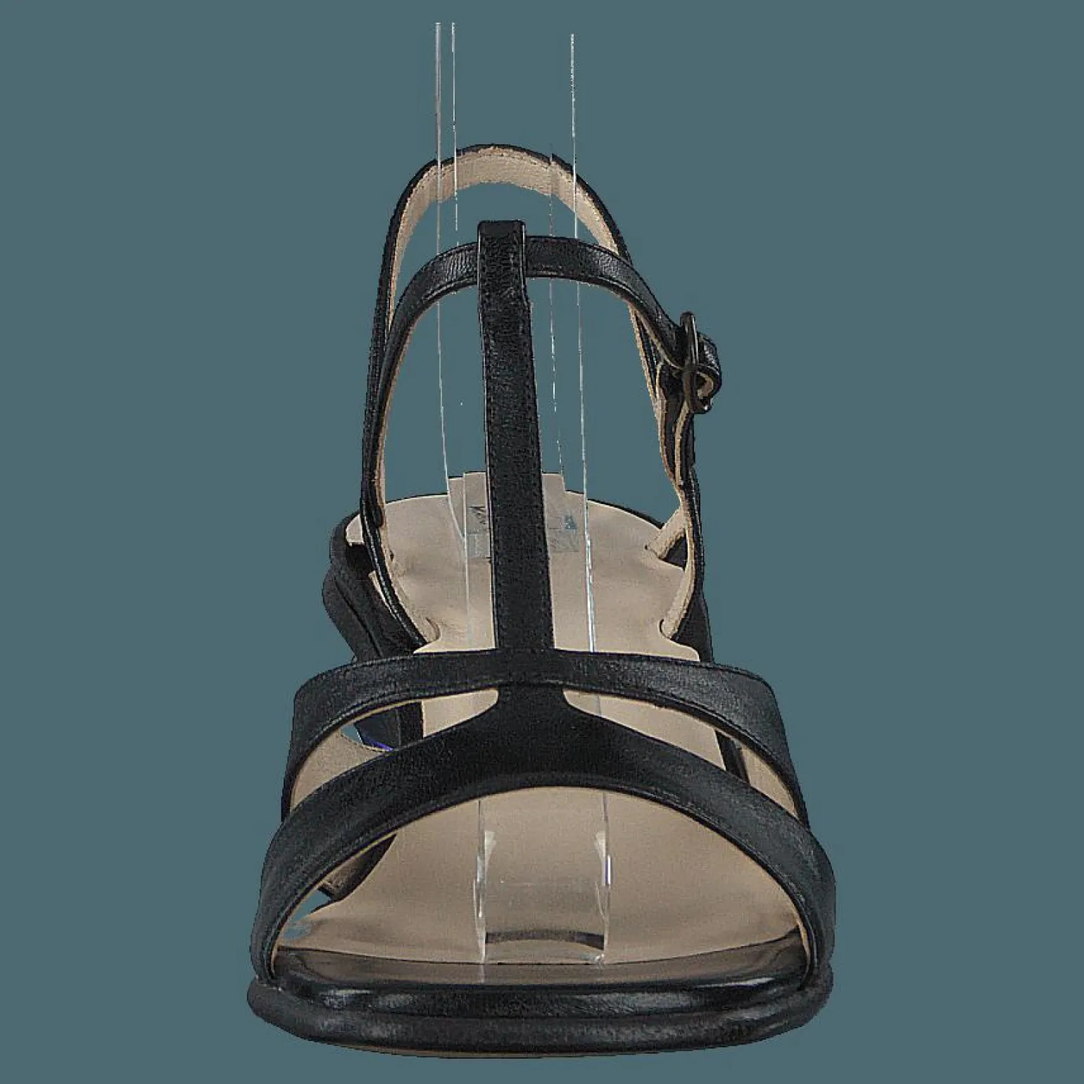 The Gem Sandal Black