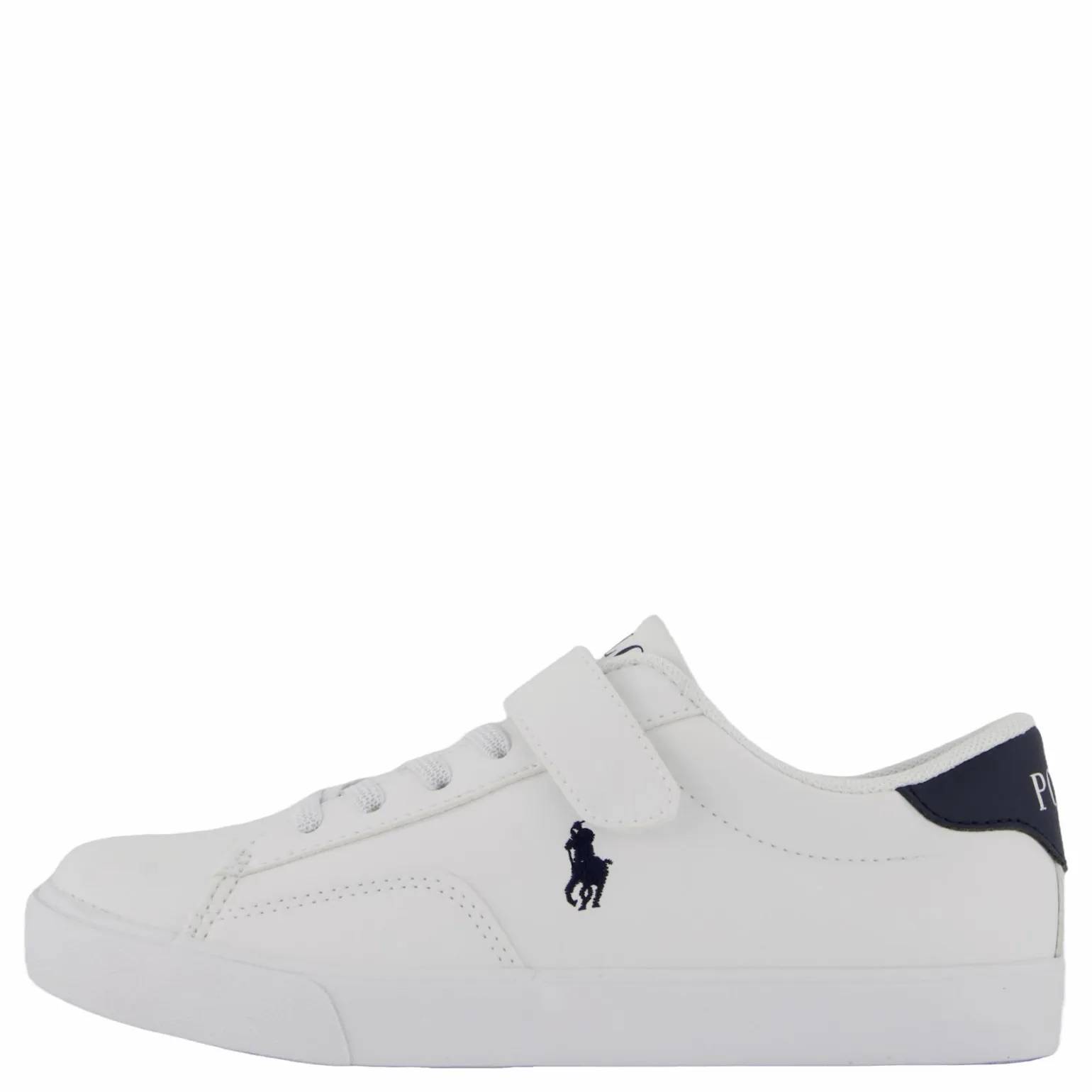 Theron V Ps White Smooth Pu/navy W/ Navy P