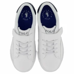Theron V Ps White Smooth Pu/navy W/ Navy P