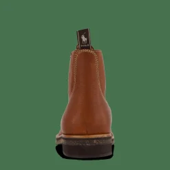 Tumbled Leather Boot Peanut