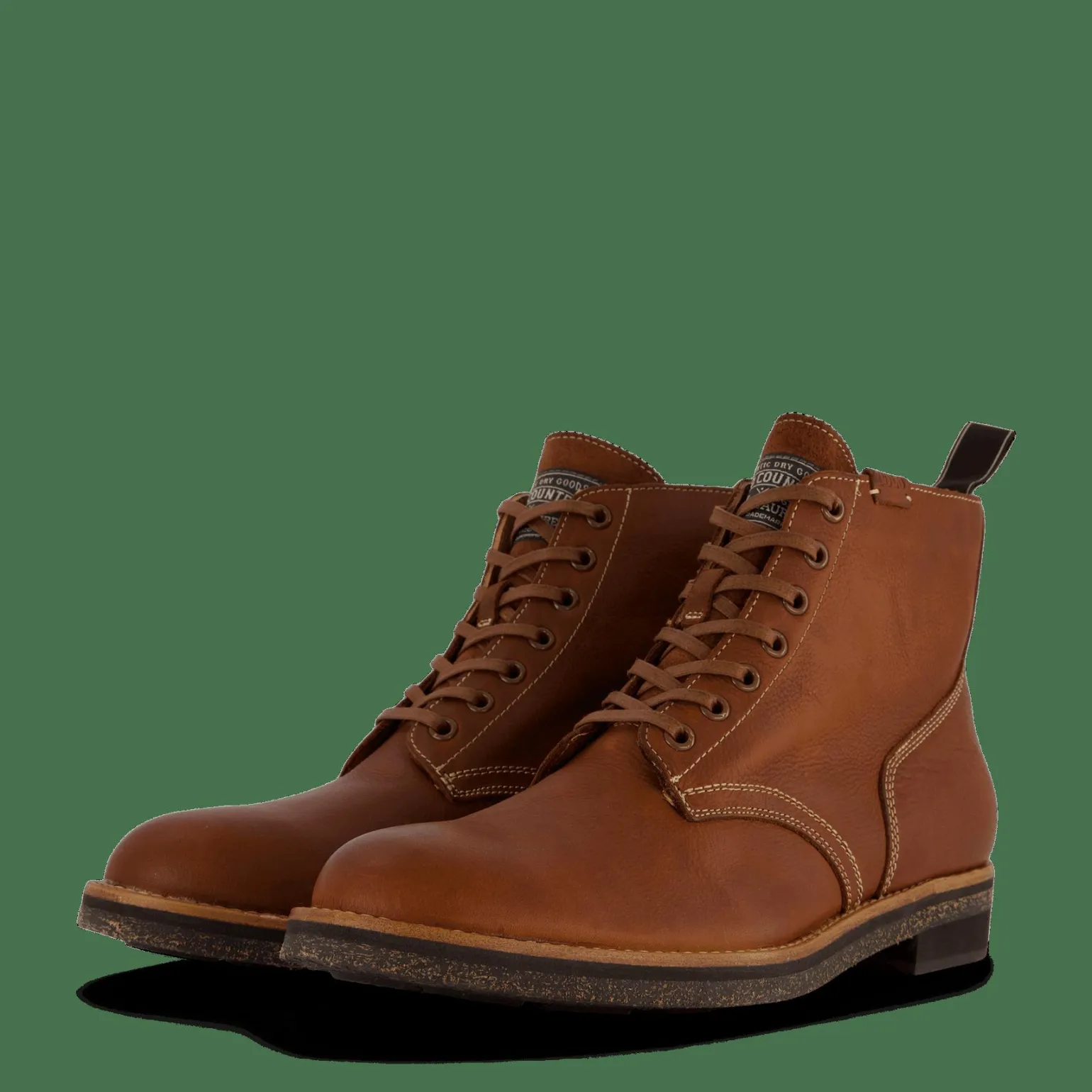 Tumbled Leather Boot Peanut