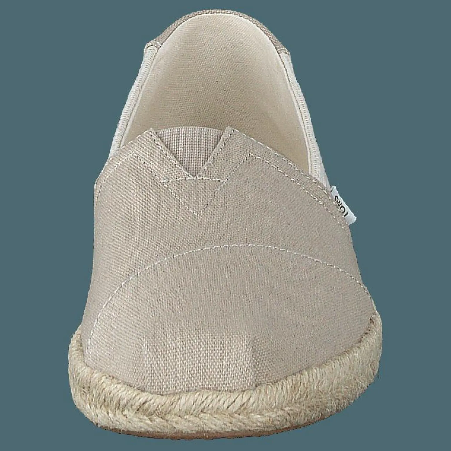 University Stripe Organic Cott Tan