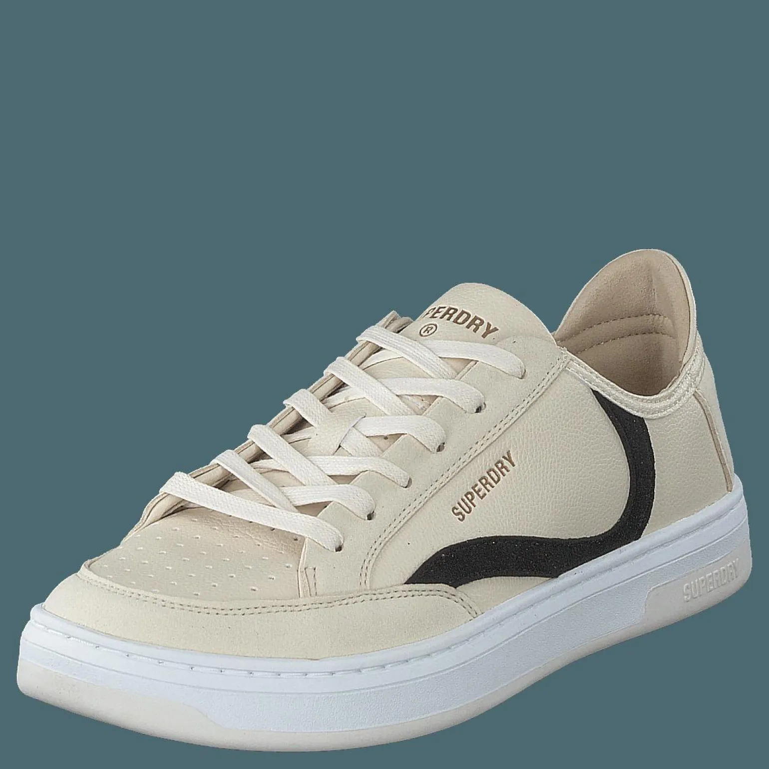 Vegan Basket Ov Low Trainer Oatmeal/vintage Black