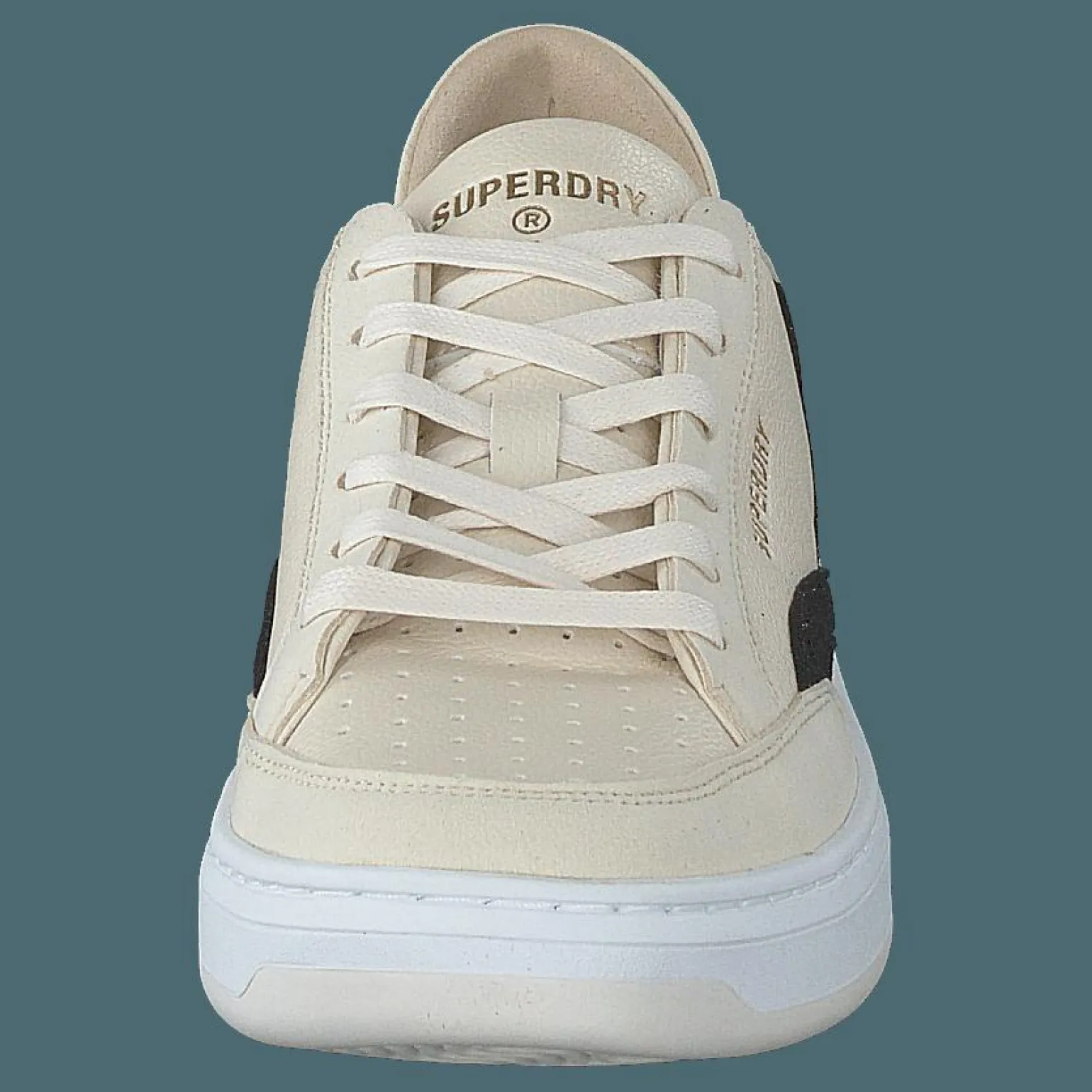 Vegan Basket Ov Low Trainer Oatmeal/vintage Black