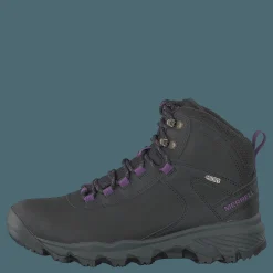 Vego Mid Leather North Wp Ice+ Black/gloxinia