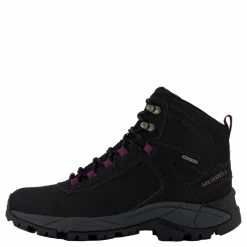 Vego Mid Leather WTPF Black/Gloxinia