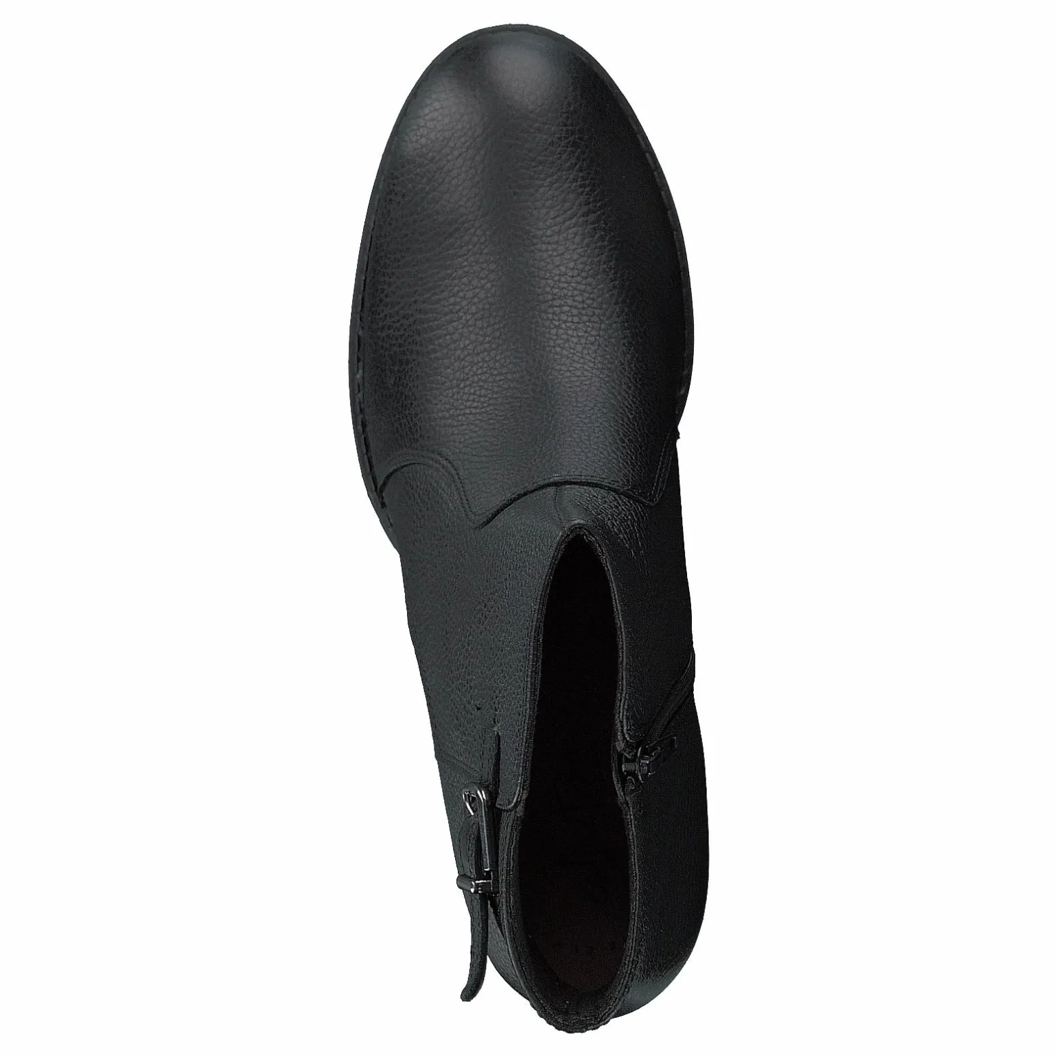 Verona Gleam Black Leather