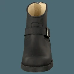 Very Low Boot Zip Back Black/Silver