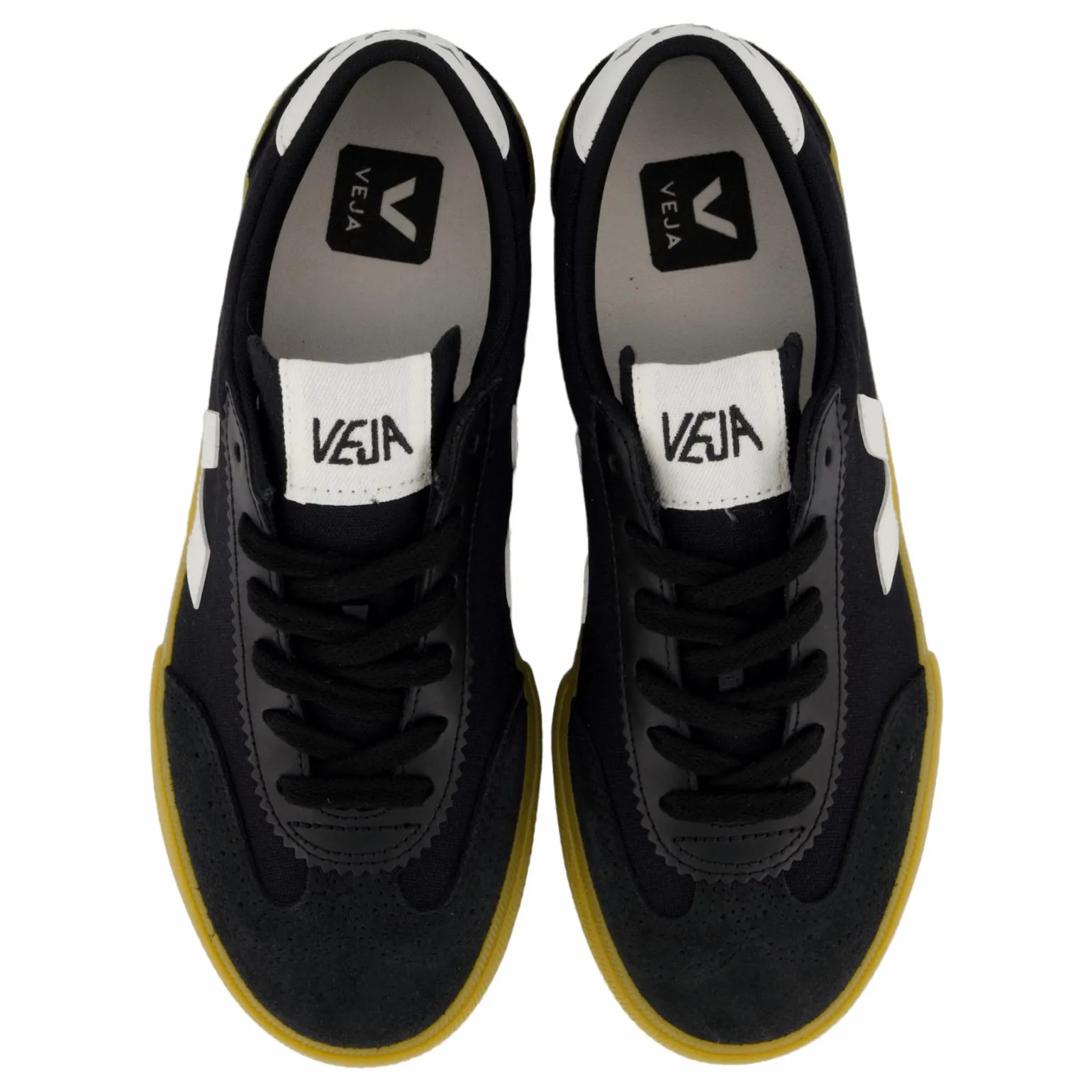 Volley Volley Canvas Blck_white_natur