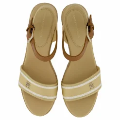 Webbing Wedge Sandal