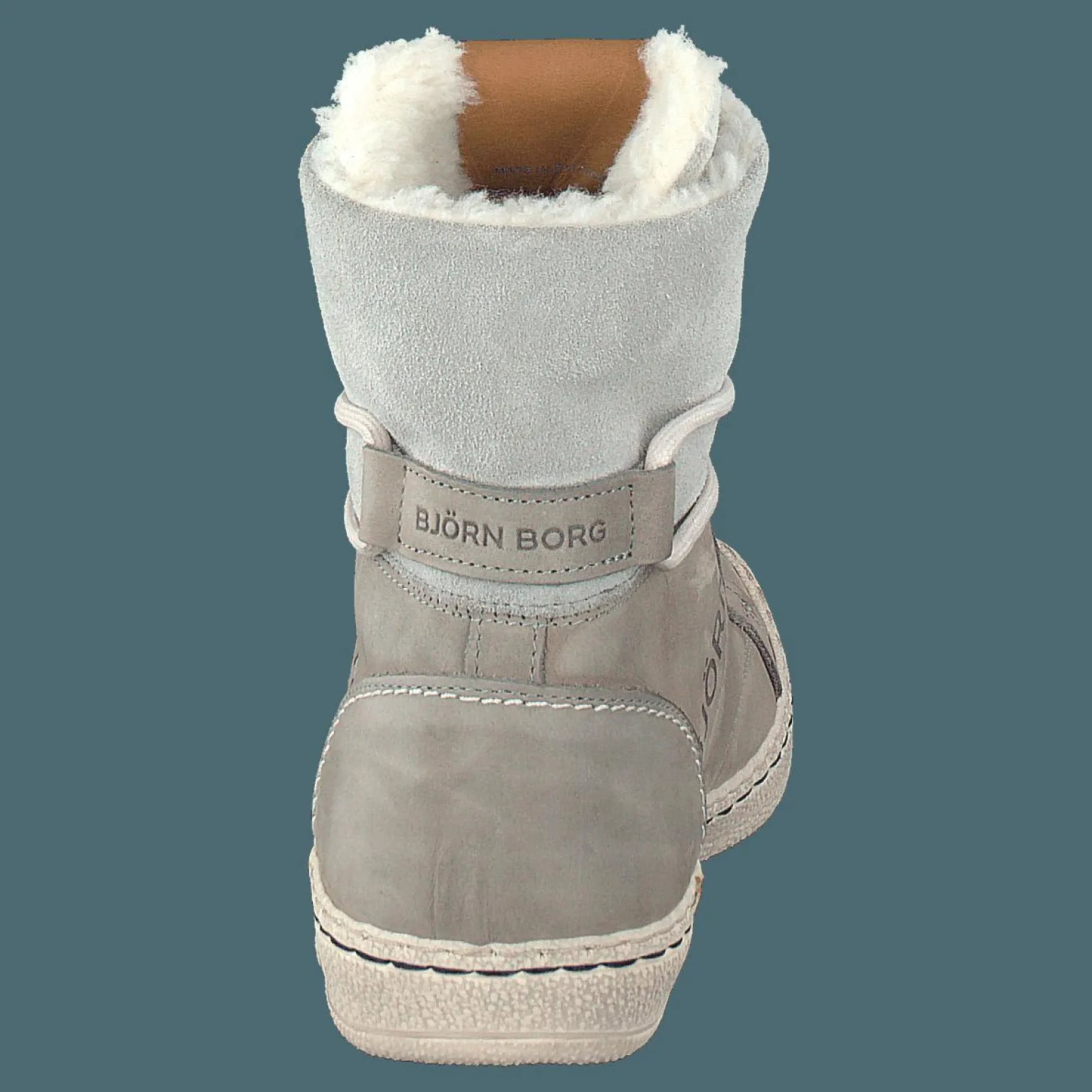 Wendy High Fur Light Grey