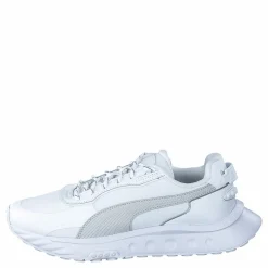 Wild Rider Grip Ls Puma White-gray Violet