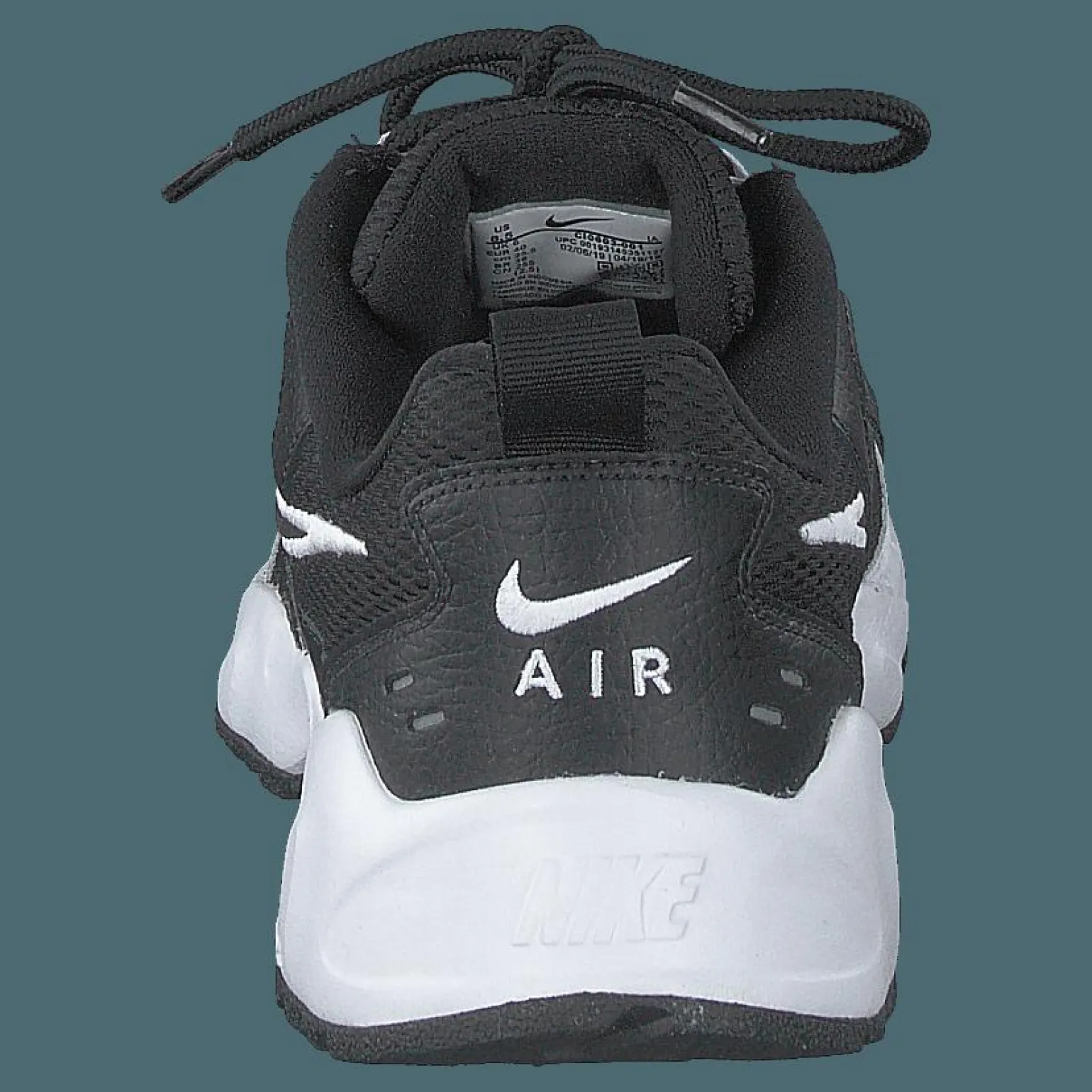 Wmns Air Heights Black/black-white