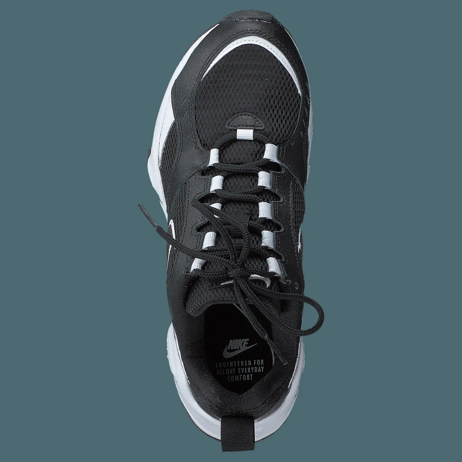 Wmns Air Heights Black/black-white