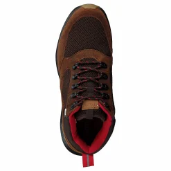 Wp Brn Distress Leat Mn Skully Brown