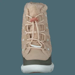 Youth Sorel Explorer Cozy Nova Sand, Stone Green